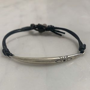 Me & Ro Silver Ruby Bracelet